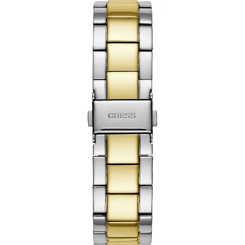 Guess Solar Crystal White Dial Ladies Watch | W1070L8